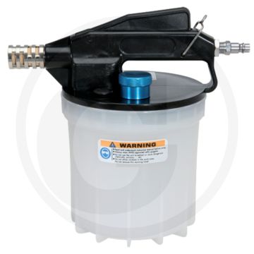 KS Tools Rem ontluchtingsapparaat (3-delig, bestaande uit: Basis ontluchtingsapparaat, 1 liter vulfles, zuig- en vulslang met adapter, inclusief 1/4" koppelplug.)