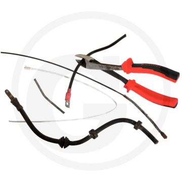 KS Tools ERGOTORQUE® Krachtzijkniptang, 260mm - Lange Schneiden, Inductief Gehärtet