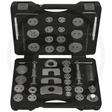 KS Tools Remzuiger reset gereedschapset, 41-delig - Geschikt voor Bendix, Girling en Smart - 5.100 gram