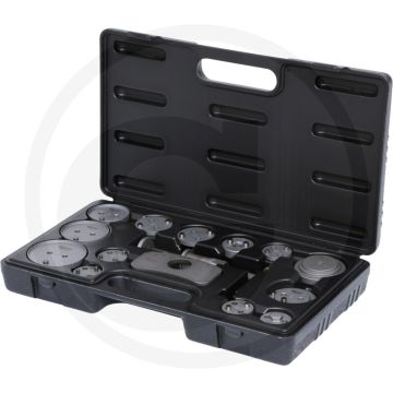 KS Tools Remzuiger reset gereedschapset, 15-delig - Rechtsdraaiend, magnetisch, 2kg