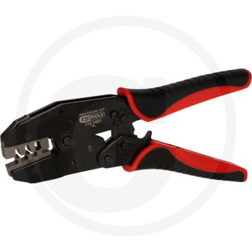 KS Tools Crimpzange für DEUTSCH DT und DEUTSCH DTP, Ø 1,5/2 - Robuust en betrouwbaar, met Ratschenfunktion - 240x80x35 mm