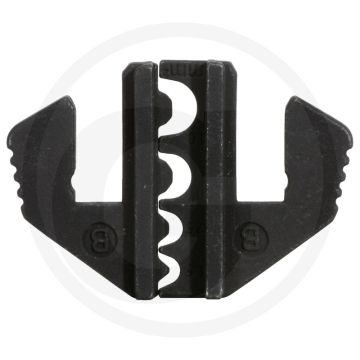 KS Tools Crimp Einsätze für nicht isoli, 115.1416 - Breedte: 50mm