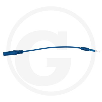 KS Tools Eingangsbuchse von 4,0 mm auf 150.0969 - Isoliert, Universal Einsetzbar, 24V (10A) - 175,0 mm