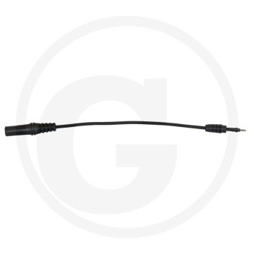 KS Tools Eingangsbuchse von 4,0 mm auf, 150.0974 - Isoliert, Universal einsetzbar, 24V (10A) - 175,0 mm