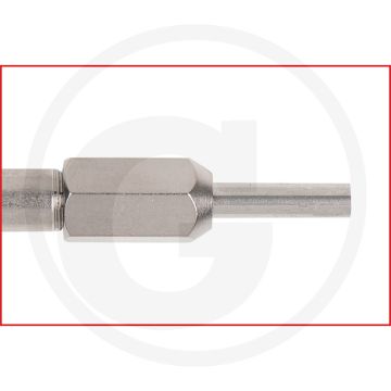 KS Tools Ontgrendelgereedschap v.ronde buscontact 2,5 mm - Voor AMP Tyco - Rondstecker - 2,5mm
