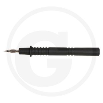 KS Tools Testpunt, zwart - 24V (10A), 125mm lengte