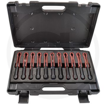 KS Tools Entriegelungswerkzeug-Satz, 22, 154.0150 - Speciaal voor BMW/Mercedes Steckkontakte - Voor AMP Tyco, Bosch, Delphi HVF2, KOSTAL - 270x70x420mm