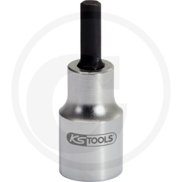 KS Tools 1/2" flensspreider dopsleutel, 5 mm - Voor Achsschenkel-Klemmbohrungen - 25x60x25 mm