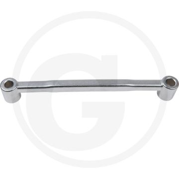KS Tools Spezial Stoßdämpfer-Gegenhalter-Schlüssel, 5,2x8/6,3x9mm - Speciaal gereedschap voor achterste schokdempers - 65x20x243mm
