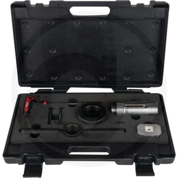 KS Tools Stoßdämpfer-Montagehilfe-Satz für Stoßdämpfer mit Zuganschlagfeder - Demontagehilfe - 270x70x427mm