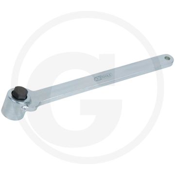 KS Tools Spureinstellschlüssel für Mercedes - Hinterachse, Zeitersparnis, Spezial-Werkzeugstahl - Mercedes W211, C219, W209