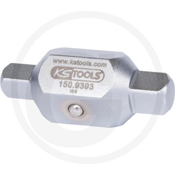 KS Tools Dopsleutels voor oliestoppen (4-kant, 8 mm + 3/8")