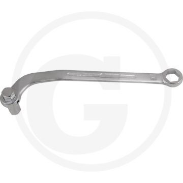KS Tools Öldienst-Schlüssel Sechskant für Mercedes und BMW, 14x17mm - Montage/Demontage Öleinfüllschraube Getriebe - 85x45x320mm
