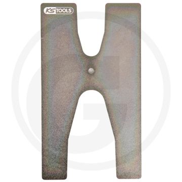 KS Tools Prismenplatte extra dünn Ø 30 , 700.1744 - Universele Platte voor nauwe ruimtes (345,45 x 230.3 x 500 mm)