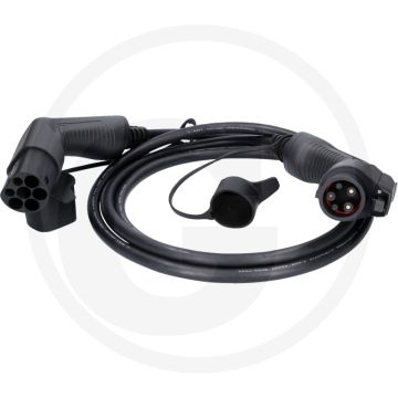 KS Tools efuturo Ladekabel, Typ 2 auf Typ 1 (gerade, 3 m, 1 Phase, bis zu 7,4 kW, 32 A, 230 V, Mode 3)