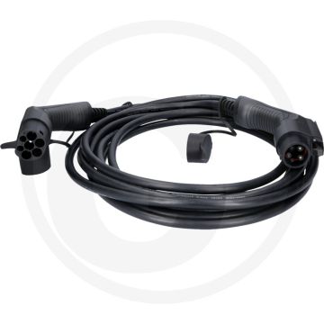 KS Tools efuturo Ladekabel, Typ 2 auf Typ 1 (gerade, 8 m, 1 Phase, bis zu 7,4 kW, 32 A, 230 V, Mode 3)