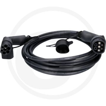 KS Tools efuturo Ladekabel, Typ 2 auf Typ 2 (gerade, 8 m, 1 Phase, bis zu 7,4 kW, 32 A, 230 V, Mode 3)