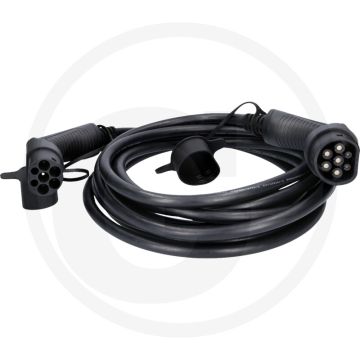 KS Tools efuturo Ladekabel, Typ 2 auf Typ 2 (gerade, 8 m, 3 Phasen, bis zu 22 kW, 32 A, 400 V, Mode 3)