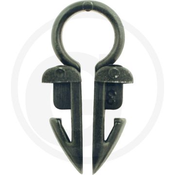 KS Tools Leitungsclip-Draht ø 6,3mm,50er Pack - Universal - 138x40x183mm