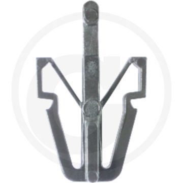 KS Tools Frontgrill-Clip für Toyota,10er Pack - für Honda, Mitsubishi, Toyota/Lexus - 65x25x165mm