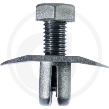 KS Tools Push-Type-Clip für Nissan,10er Pack - für Nissan, Isuzu - 65x25x165mm
