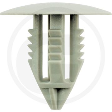KS Tools Stoßfänger-Verbindungsclip, Grau für Volvo, 10er Pack, 65x25x165 mm.