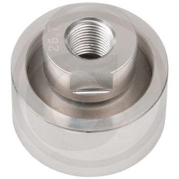 KS Tools Stanzen-Satz mit Dorn, 3-tlg., Ø 26,7 mm (Skoda) - Ideaal voor het nauwkeurig plaatsen van parksensoren.