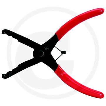 KS Tools Trim-cliptang, 190mm, 35° - Zelfopenend, 35° Spitzen, 180g