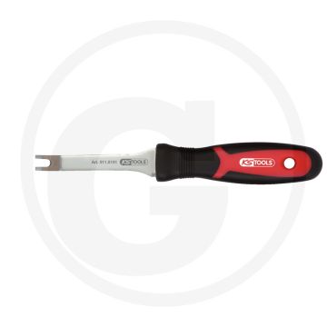 KS Tools Cliphevel U-vorm, smal gebogen, van RVS, 230 mm (schmal abgewinkelt)
