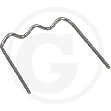 KS Tools Reparaturklammer U-Form Ø 0,6 mm - RVS - Voor Scheinwerfern, Stoßstangen - 62x25x106 mm