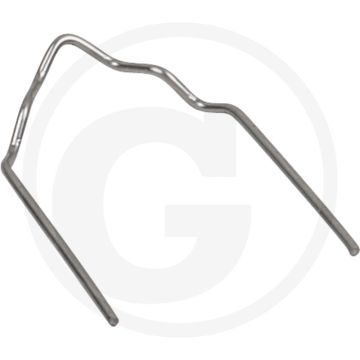 KS Tools Reparaturklammer V-Form Ø 0,6 mm - Rostfrei, Edelstahl - 62x25x105 mm