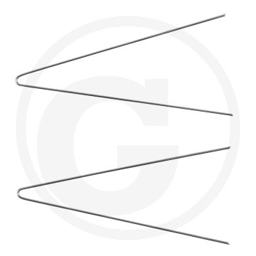 KS Tools Mercedes Zündschloss Demontage, 500.1383 - Voor Mercedes en BMW, 2 Stück - 200x85x4mm