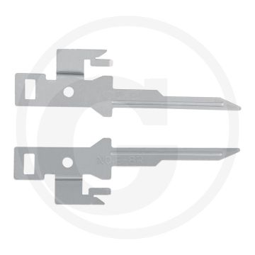 KS Tools Radio Entriegelungswerkzeug Ke, 500.1386 - Voor Kenwood - 2 Stück
