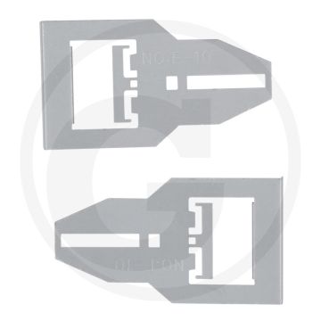 KS Tools Radio Entriegelungswerkzeug Cl, 500.1387 - Voor Clarion - 78x10x126mm