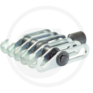 KS Tools Multihaakkop met 6 haken, aansluiting binnendraad M14x1.5 - 140x105x25 mm, 315g