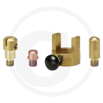 KS Tools Elektrode voor lasnagels, koper - 2-2,5 mm diameter