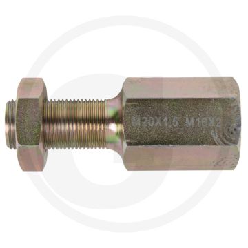 KS Tools Adapter, AG UN 1.1/2"xIG M16x2 - Breedte: 122mm