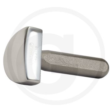 KS Tools Uitdeuktas, aambeeld handmodel half-rond, 60 mm - Breedte: 80 mm