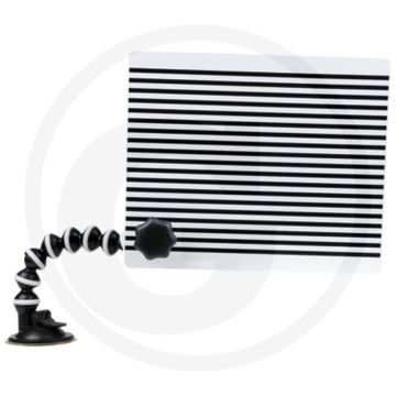KS Tools Deukenspiegel met Saugfuß - ideaal voor het detecteren van dellen en deuken - 208x81x258 mm