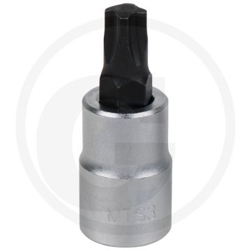 KS Tools 3/8" Bit-Stecknuss für MTS MORTORq®-Schrauben, MTS - Chrom Vanadium, DIN 3120, ISO 1174