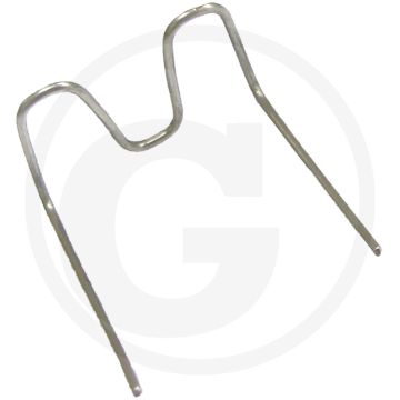 KS Tools Reparaturklammer W-Form Ø 0,6 mm - Rostfrei, Edelstahl - 60x20x105 mm
