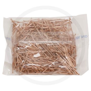 KS Tools Lasnagels 2x50 mm, verkoperd, pak met 100 stuks - Geschikt voor Super-Spotter - 50 mm lengte