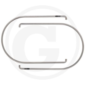 KS Tools Mercedes Lenkradschloss-Federbügel, 2 Stück - Geschikt voor Mercedes W129, W140, W210 en W202 - Speciaal-Werkzeugstahl