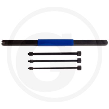KS Tools Deurscharnier-spanstift-uitdrijfset, 4-delig - Voor PKW- en Transportertüren - Verzinkt - Speciaal-Werkzeugstahl