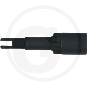 KS Tools Festdrossel-Bit-Stecknuss, 3,2mm - 15x15x52mm