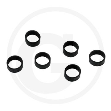KS Tools Reserve rubberringset v.schaar-ontgrendelaar,6-dlg. voor CLIC-Federnverschlüsse