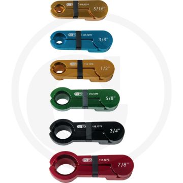 KS Tools Demontagewerkzeug Satz f. CLI, 115.1285 - Ontgrendelingsgereedschap voor leidingverbinders, 275x65x65mm
