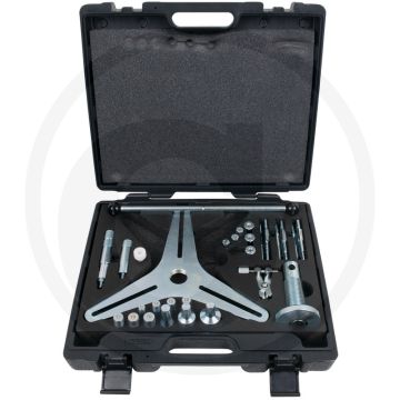KS Tools SAC Kupplungswerkzeug-Satz (3-Loch Teilung), 32-tlg. - Voor SAC-koppelingen - Passgenauigkeit durch CNC-Bauteile