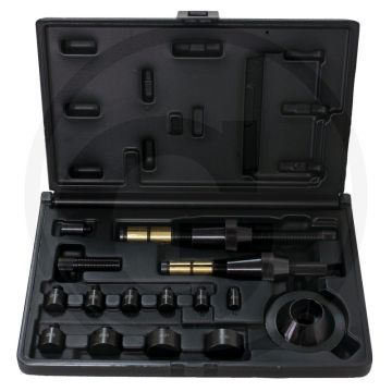 KS Tools Universele koppelingsgereedschap-masterset, 15 dlg. | Voor Ø 15,0 - 26,0 mm | Incl. 10 Zentrierhülsen