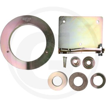KS Tools Radlagerwerkzeug-Satz für Iveco, 9-tlg. zur Montage und Demontage von Kompaktradlagern an der Vorderachse bei Fahrzeugen mit Heckantrieb.